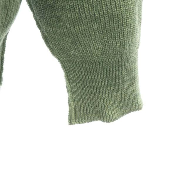 Ernie Palo：LINEN RIB CARDIGAN - MINT