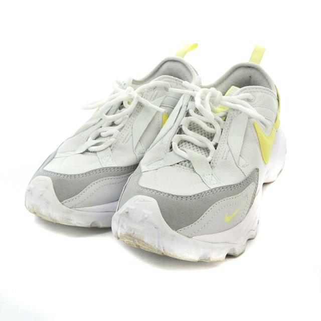 中古】ナイキ NIKE TC 7900 スニーカー 24cm 黄 イエロー グレー  