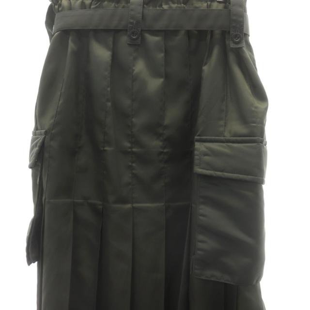 中古】サカイ sacai 23SS Nylon Twill Skirt スカート ナイロン 切替 