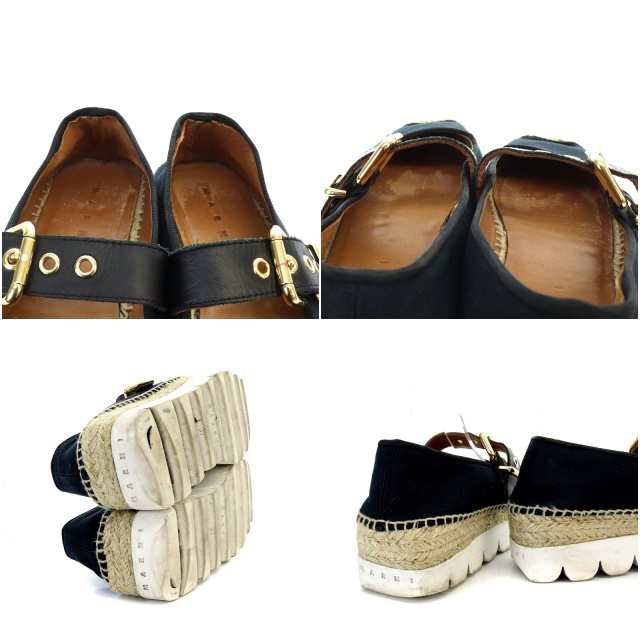 中古】マルニ MARNI PETALE メリージェーンシューズ サンダル