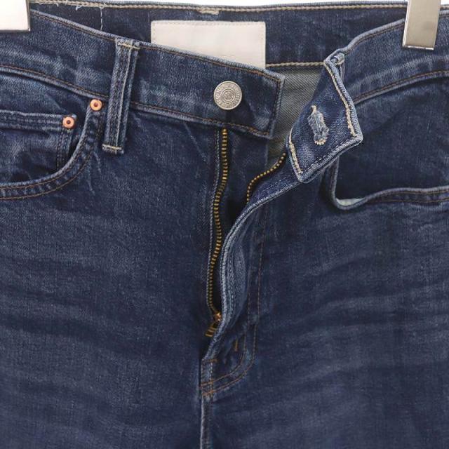 【中古】マザー mother 24SS 日本別注 THE RAMBLER ZIP ANKLE デニムパンツ ジーンズ ストレート 25 青 レディースの通販は 【中古】マザー mother 24SS 日本別注 THE RAMBLER ZIP ANKLE デニムパンツ ジーンズ ストレート 25 青 レディースの通販は