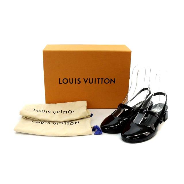 中古】ルイヴィトン LOUIS VUITTON 24SS ロミー スリングバック ポンプ