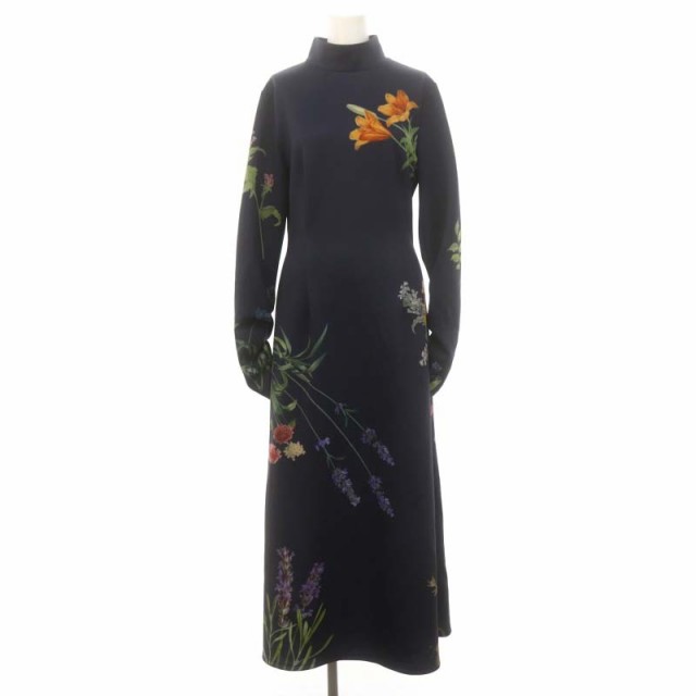 【中古】アメリヴィンテージ 22AW UND ANNABELLE LONG DRESS ロングドレス ワンピース マキシ 長袖 ハイネック