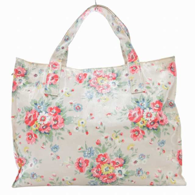 中古】キャスキッドソン Cath Kidston ハンドバッグ トート PVC 花柄 ロゴ ベージュ /SS 0809 レディースの通販はau PAY  マーケット - ブランド古着のベクトル | au PAY マーケット－通販サイト