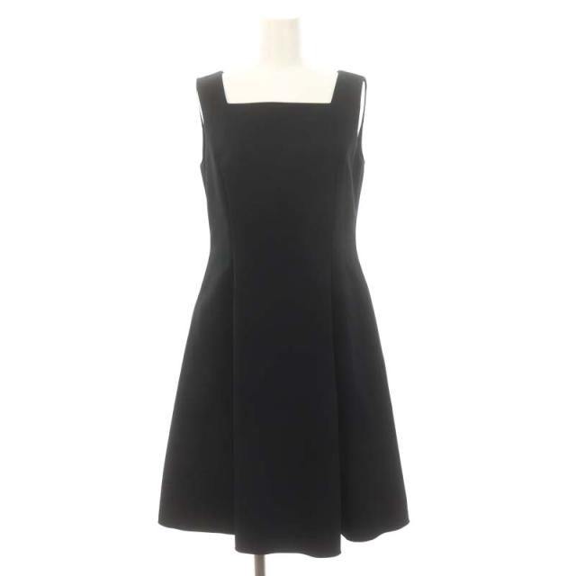 【中古】フォクシーニューヨーク Dress Holiday Night ホリデーナイト ワンピース ひざ丈 ノースリーブ 38 紺 41056の通販は 19,383円