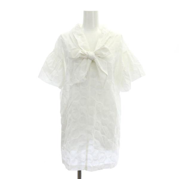 シーニュcygne ブルゾンサテン日本製ギャザー