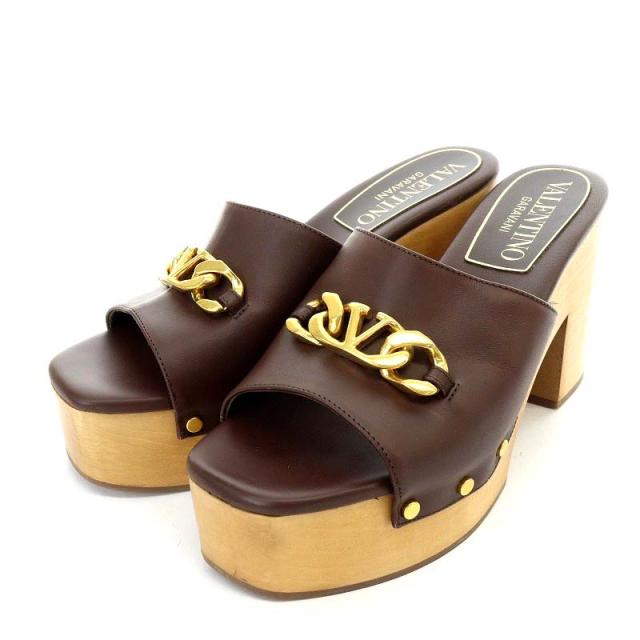 VALENTINO GARAVANI ヴァレンチノガラバーニ編み上げミュール