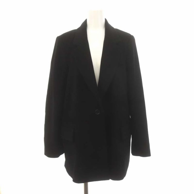 【中古】コルピエロ 22AW CASHMERE ジャケット MUSE de Deuxieme Classe取扱 テーラード 総裏地 1B ロング 黒