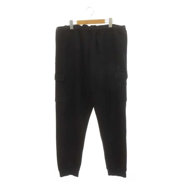 【中古】フッドバイエアー フードバイエアー DSM SP CARGO SWEATS スウェットパンツ イージー L 黒 ブラックの通販は