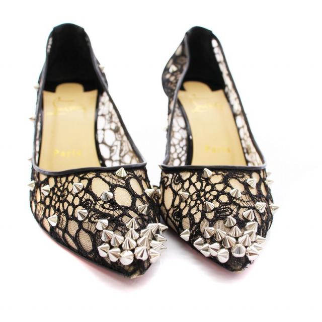 中古】クリスチャンルブタン Christian louboutin レース
