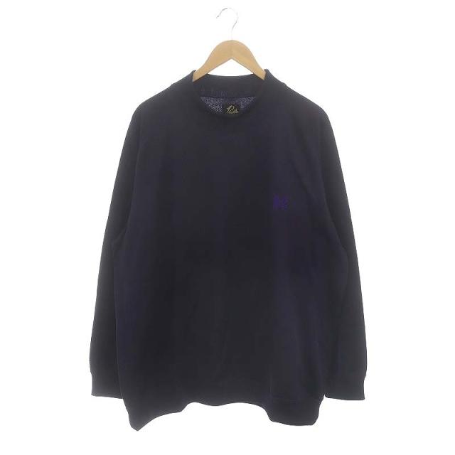 【中古】ニードルス ニードルズ Needles モックネックジャージートップス Tシャツ カットソー 長袖 XL 紫 パープルの通販は