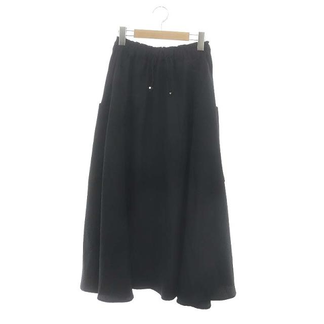 【中古】ビアズリー BEARDSLEY ガリャルダガランテ 23AW フラワージャカードフレアースカート ロング F 黒の通販は