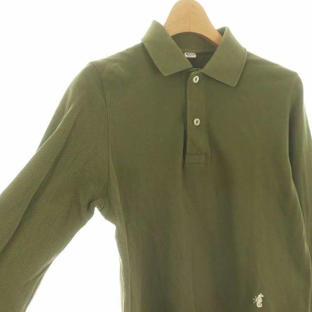 【中古】フォーティーファイブアールピーエム スーピマカノコの33色四角ポロ ポロシャツ カットソーの通販は