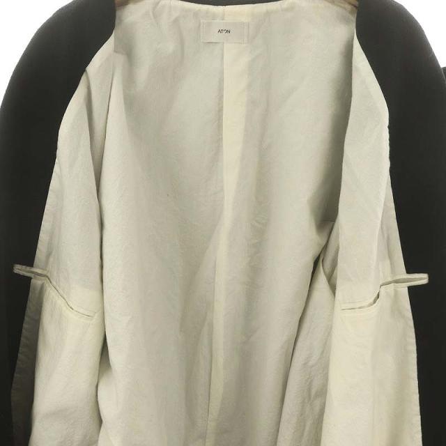 【中古】エイトン ATON PURE CAMEL MOSSA テニスコート ロング 2 M 黒 ブラック /SY ■OS レディースの通販は