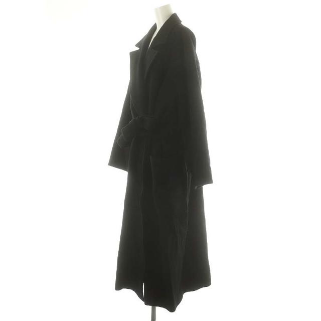 【中古】エイトン ATON PURE CAMEL MOSSA テニスコート ロング 2 M 黒 ブラック /SY ■OS レディースの通販は