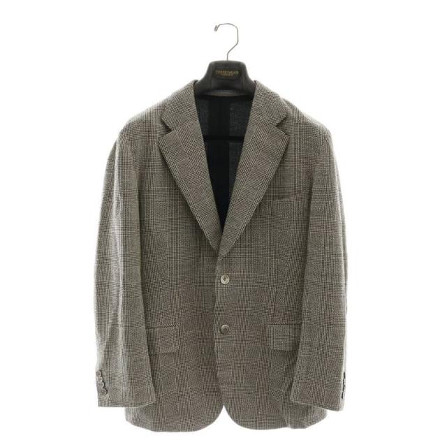 【中古】トウキョウテーラー TOKYO TAILOR ×エルメネジルドゼニアジャケット シングル サイドベンツ ベージュ 黒の通販は