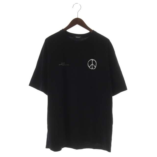 【中古】アンダーカバー UNDERCOVER ロゴプリントTシャツ 半袖 プルオーバー 5 XL 黒 ブラックの通販は