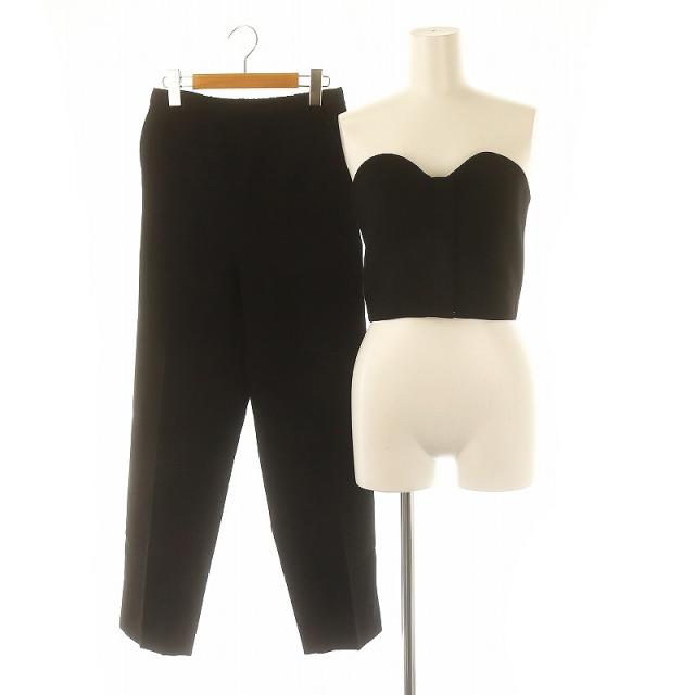 【中古】アメリヴィンテージ 23SS 3way ベアトップジャンプスーツ bare top combinaison コンビネゾン ボトムス M 黒の通販は