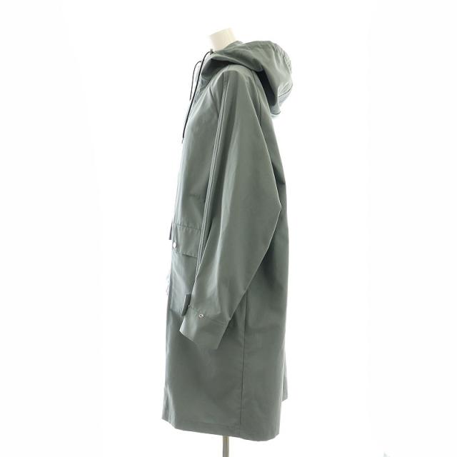 【中古】ヴァシュモン VACHEMENT IENA別注 フーデットコート ロング ジップアップ F グレー /MI ■OS レディースの通販は 【中古】ヴァシュモン VACHEMENT IENA別注 フーデットコート ロング ジップアップ F グレー /MI ■OS レディースの通販は