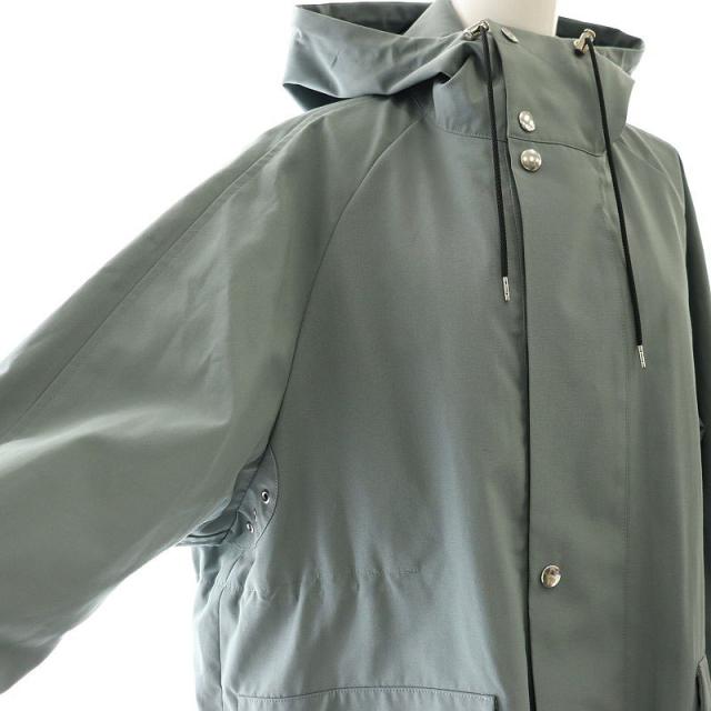 【中古】ヴァシュモン VACHEMENT IENA別注 フーデットコート ロング ジップアップ F グレー /MI ■OS レディースの通販は 【中古】ヴァシュモン VACHEMENT IENA別注 フーデットコート ロング ジップアップ F グレー /MI ■OS レディースの通販は