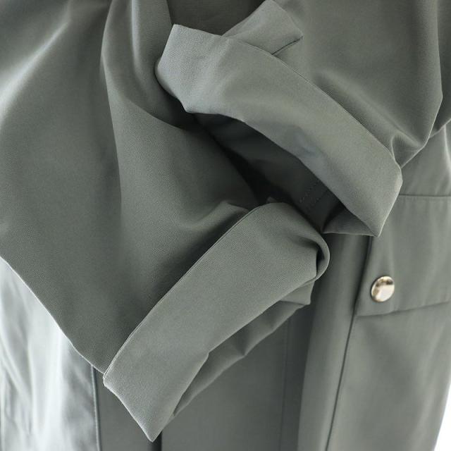 【中古】ヴァシュモン VACHEMENT IENA別注 フーデットコート ロング ジップアップ F グレー /MI ■OS レディースの通販は 【中古】ヴァシュモン VACHEMENT IENA別注 フーデットコート ロング ジップアップ F グレー /MI ■OS レディースの通販は