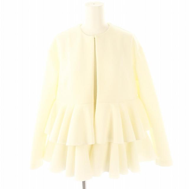 TSURU BY MARIKO OIKAWA エスメラルダ ジャケット ホワイト 中古】ツル バイ マリコオイカワ TSURU by Mariko Oikawa
