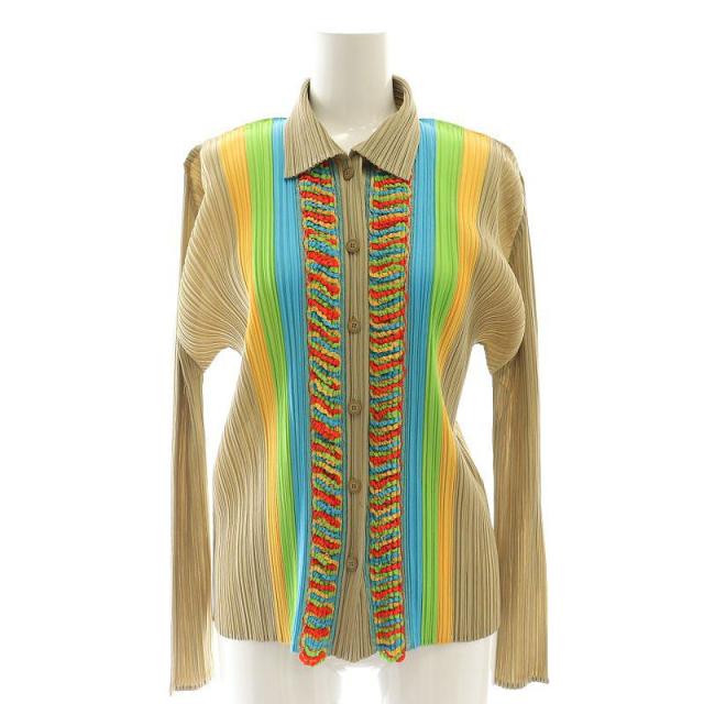 PLEATS PLEASE! マルチカラー 長袖トップス サイズ3 PLEATS PLEASE! マルチカラー 長袖トップス サイズ3 Multicolor