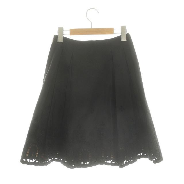 FOXEY フォクシー スカート カットワーク 38