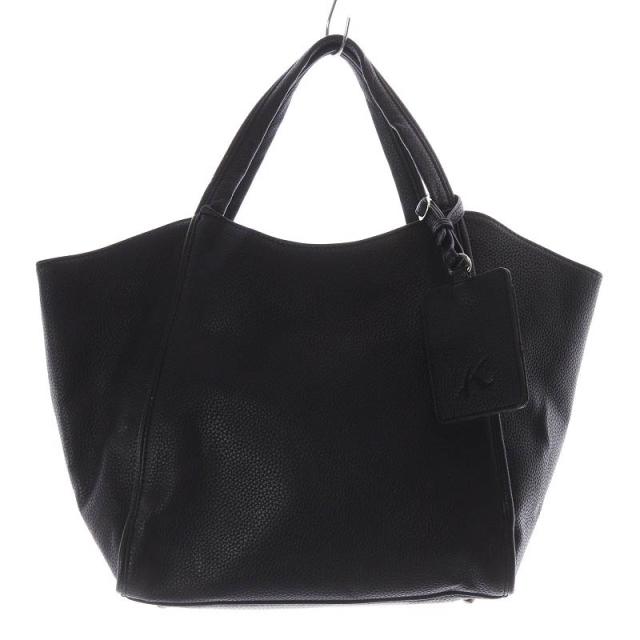 【中古】キタムラ Kitamura ハンドバッグ トートバッグ ショルダーバッグ付き パスケース付き 黒 /SR33 ■SH レディースの通販は