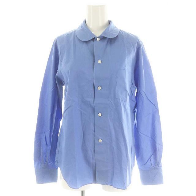 【中古】コムデギャルソンコムデギャルソン COMME des GARCONS シャツ 長袖 S 青 ブルー /MF ■OS レディースの通販は 5,720円