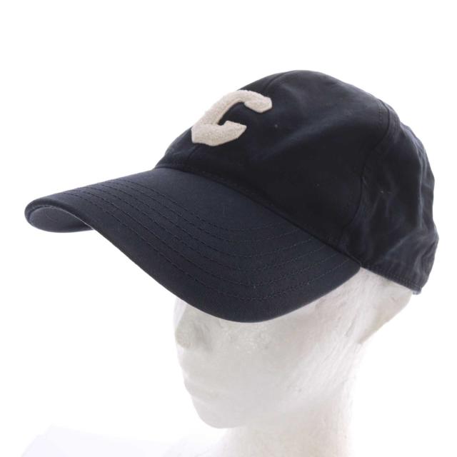 【中古】セリーヌ CELINE イニシャル ベースボールキャップ 帽子 M 56-60cm 黒 2AUY8969P /SR4 ■OH レディースの通販は