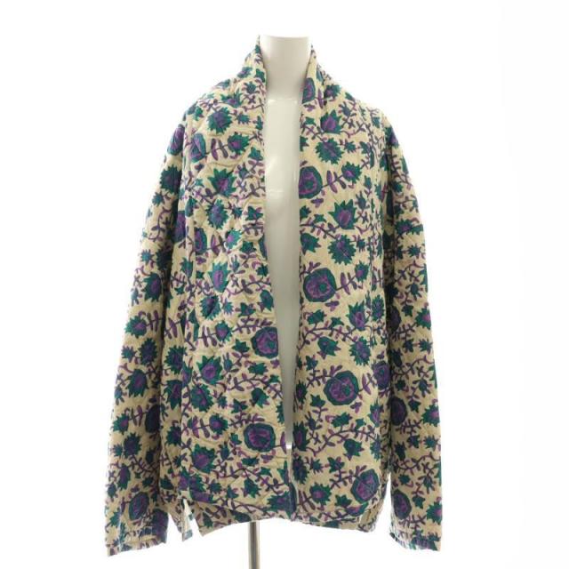 中古】サラマリカ HAND PAINT FLOWER PRT JK ジャケット ショール  