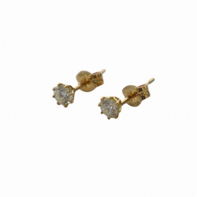 中古】アーカー AHKAH ソルティア ラウンド ピアス 両耳用 AU750