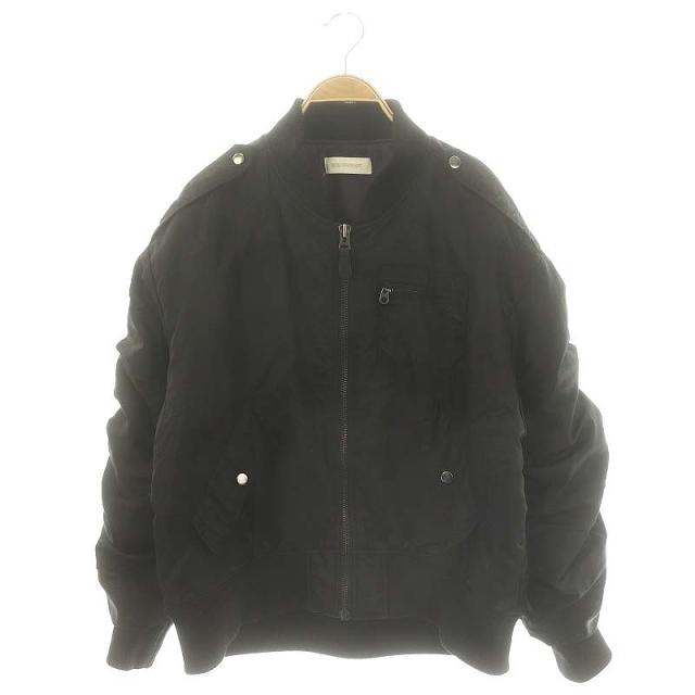 【中古】ミエリインヴァリアント Gather Round MA-1 ブルゾン ジャケット ジップアップ 中綿 F 黒 ブラックの通販は 6,400円