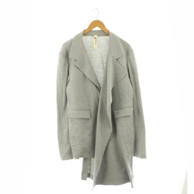 【中古】グラウンドワイ ヨウジヤマモト GroundY 18SS アシンメトリー ジャケット テーラード 3 グレー メンズ 10,488円