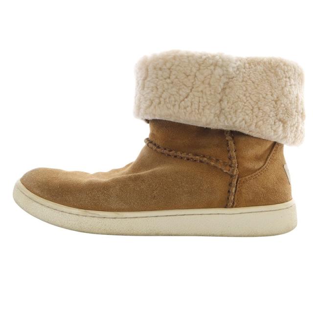 ◇ UGG AUSTRALIA アグ オーストラリア ベイリーボタン クラシック ショート（ミドル） ムートンブーツ 24 ブラウン * 1002797012975 UGG Australia アグ ！ アグ オーストラリア (メルボルン エンポリウム