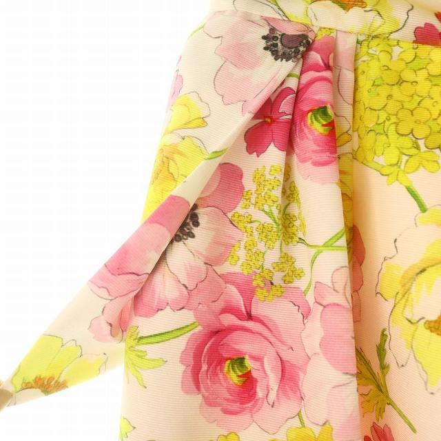 中古】ザハニー オリジナルプリントフレアスカート ロング丈 マキシ丈