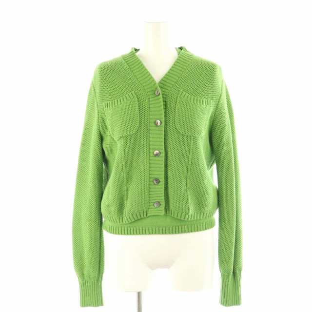 【中古】ローブブラン Basket Knit Cardigan Crew neck Knit pullover アンサンブル ニットの通販は