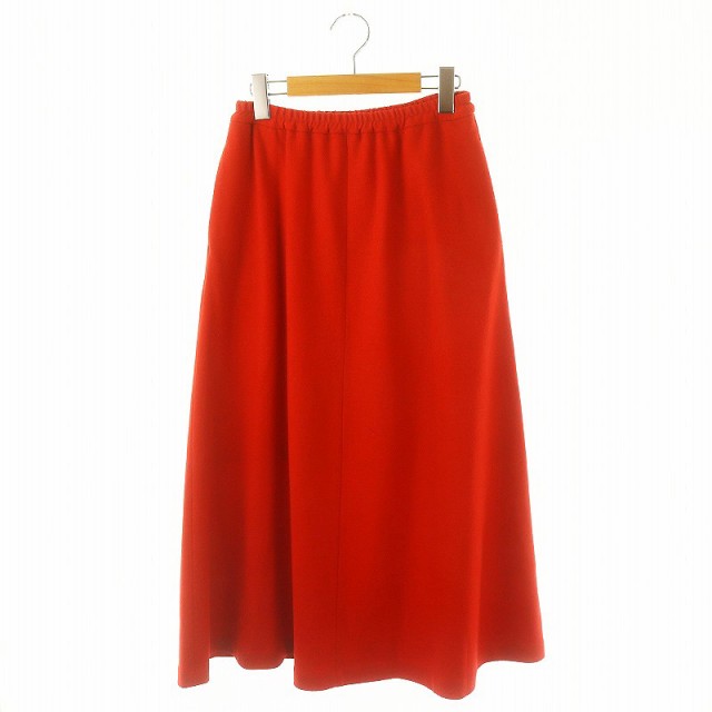 【中古】ロンハーマン Ron Herman RHC Wool Skirt スカート フレア ロング XS 赤 レッド /HK ■OS レディースの通販は