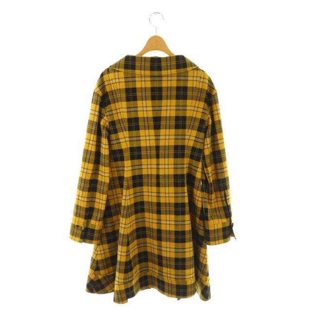 中古】アディアム ADEAM 23年 チェック フィットアンドフレア