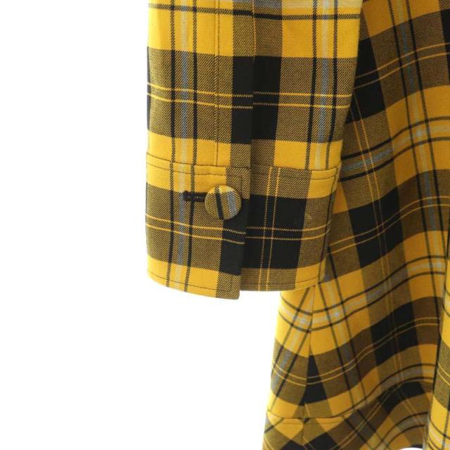 中古】アディアム ADEAM 23年 チェック フィットアンドフレア