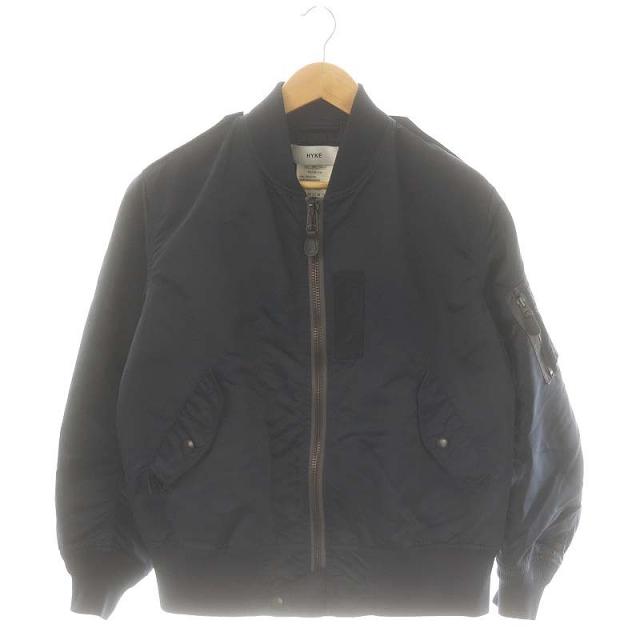 【中古】ハイク HYKE TYPE L-2A JACKET ジャケット ジップアップ 総裏地 1 紺 ネイビー /DO ■OS ■SH メンズの通販は 14,976円