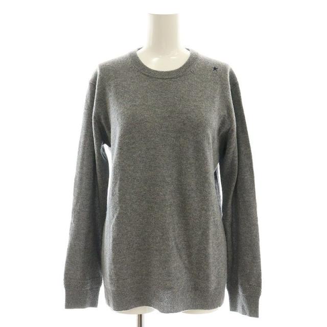 【中古】サート SURT ×RHC ロンハーマン カシミヤニット セーター 長袖 バックロゴ S グレー /ES ■OS メンズの通販は 6,200円