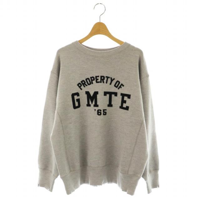 【中古】セントジョンズサードクラブ  プルオーバー ニット セーター 長袖 ウール F グレー /YQ ■OS レディースの通販は 17,800円