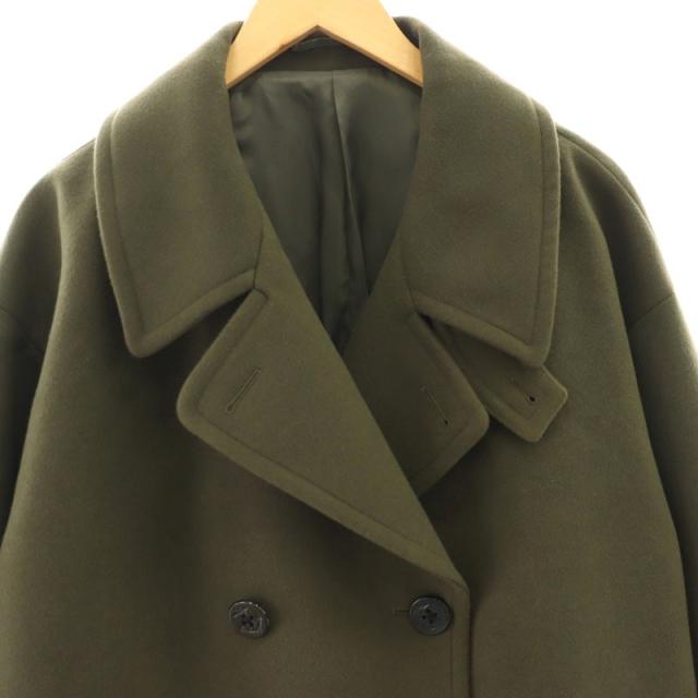 中古】ビームス BEAMS フリースイージーピーコート アウター ダブル L