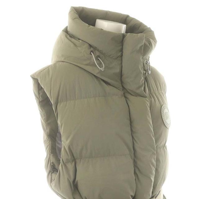 カナダグース ダウンベスト カーキ xs カナダグース ダウンベスト