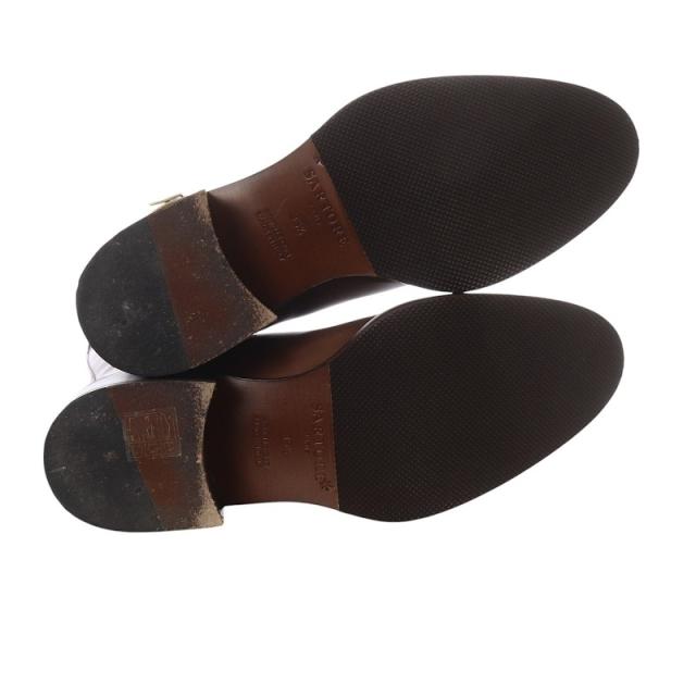 中古】サルトル SARTORE ラウンドトウベルテッドロングブーツ