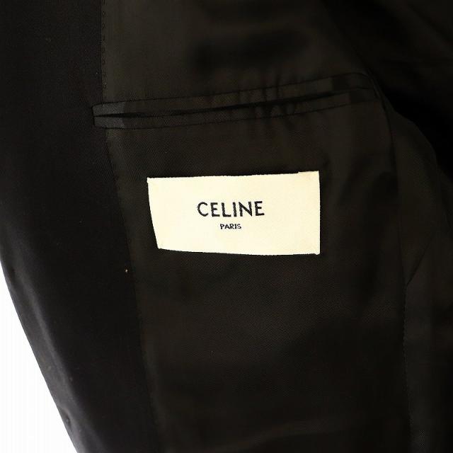 中古】セリーヌ CELINE ウールキャバジン カーナビージャケット