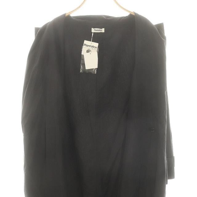 中古】未使用品 プランテーション plantation ナイロン ロングコート  
