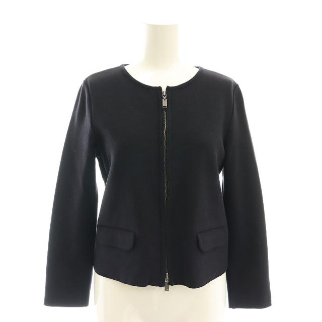 美品　フォクシーニューヨーク ジップアップカーディガン ジャケット ♪FOXEY FOXEY ジャケット・38○フォクシー/ジップアップ/カーディガン